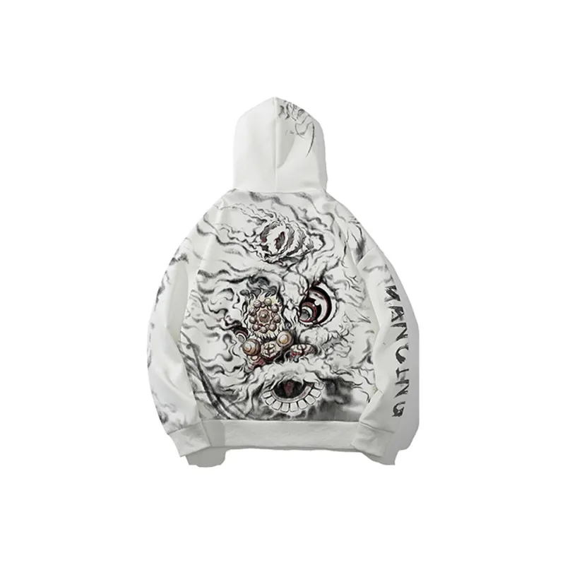 SANSYAS Sweatshirts Unisex White-0