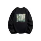 [100% cotton]Black (B Picture Crane)