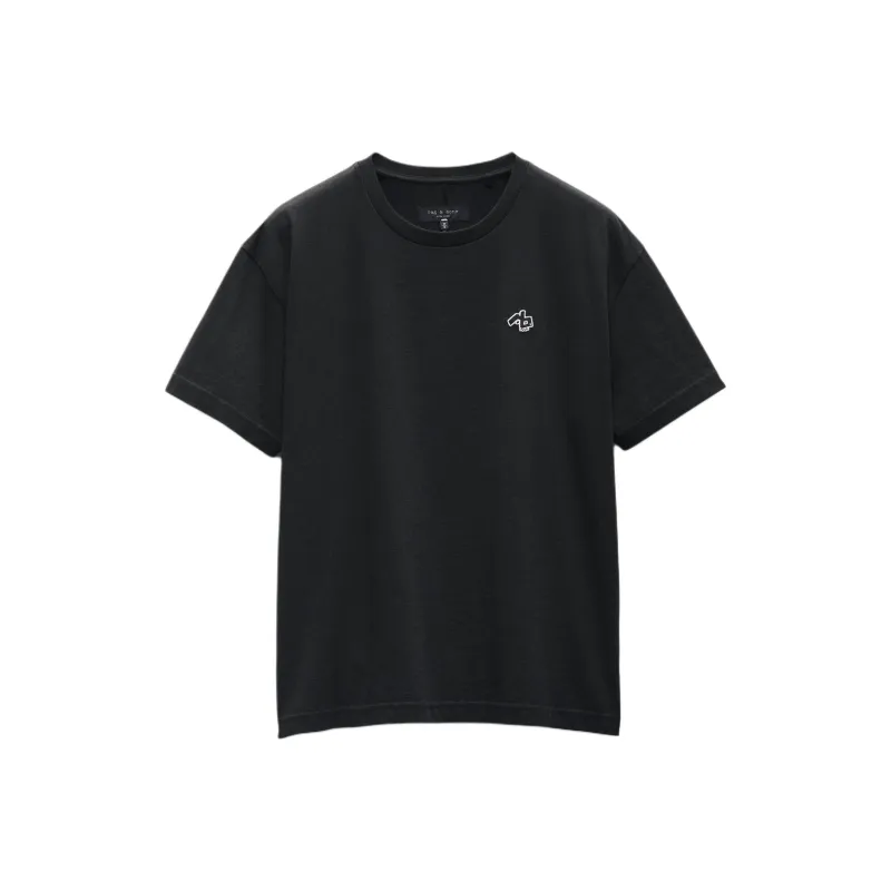 RAG&BONE Monster patch Cotton T shirt-0