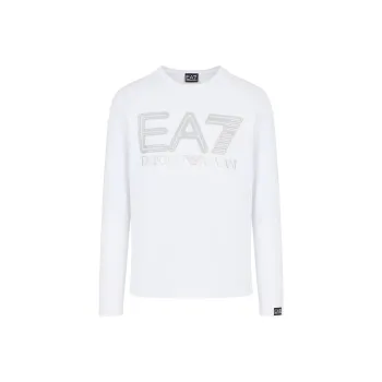 EMPORIO ARMANI EA7 SS24 T Shirt Unisex White