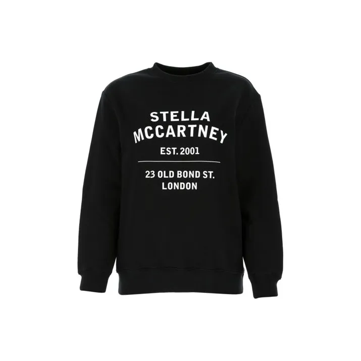 Stella McCartney Sweatshirts Unisex Black-0