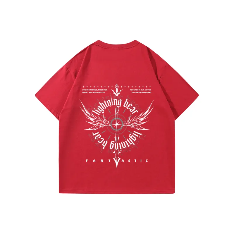LIGHTNING BEAR T Shirts Unisex-8