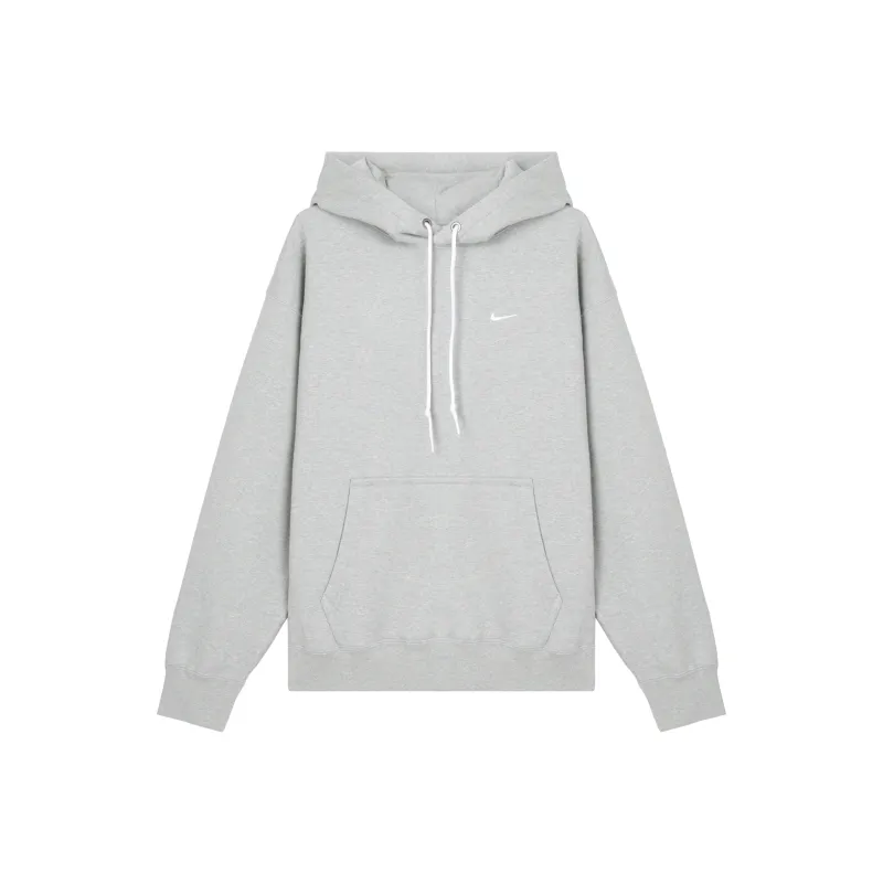 Nike Solo Swoosh Fleece Pullover Hoodie-0