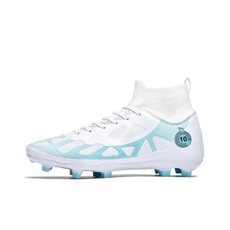 QIUTEXIONG FG Rubber Long Studs TF Rubber Broken Studs Soft Ground Firm Ground Slip Resistant Soccer Shoes Unisex-21