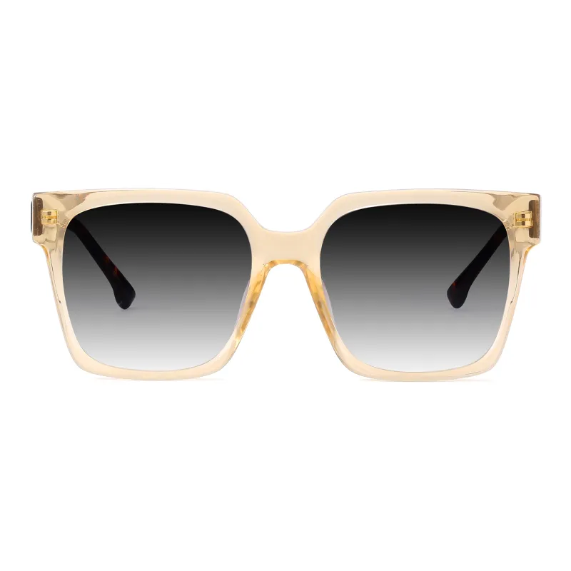 PULAIS Plate Frame Sunglasses Unisex-1