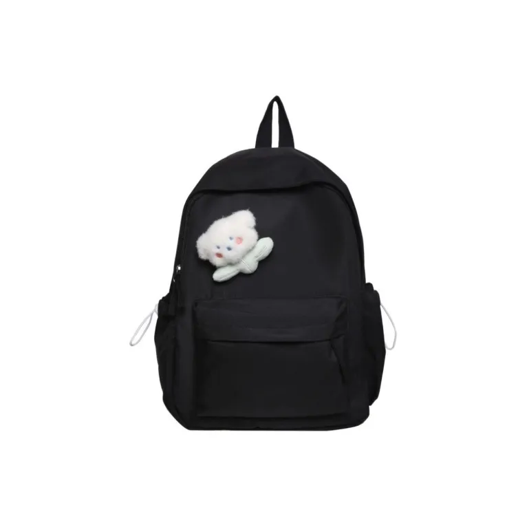 Worm's Home Nylon Backpack Regular Women's Multicolor-10