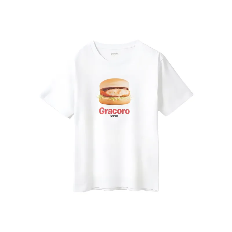 McDonald's Graniph Collaboration T-Shirts Unisex White-0