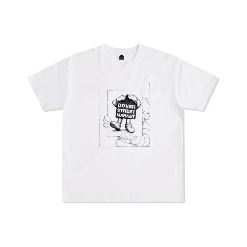KAWS X Dover Street Market T shirt-0