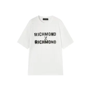 JOHN RICHMOND Drop Shoulder Sleeve T Shirt Men's