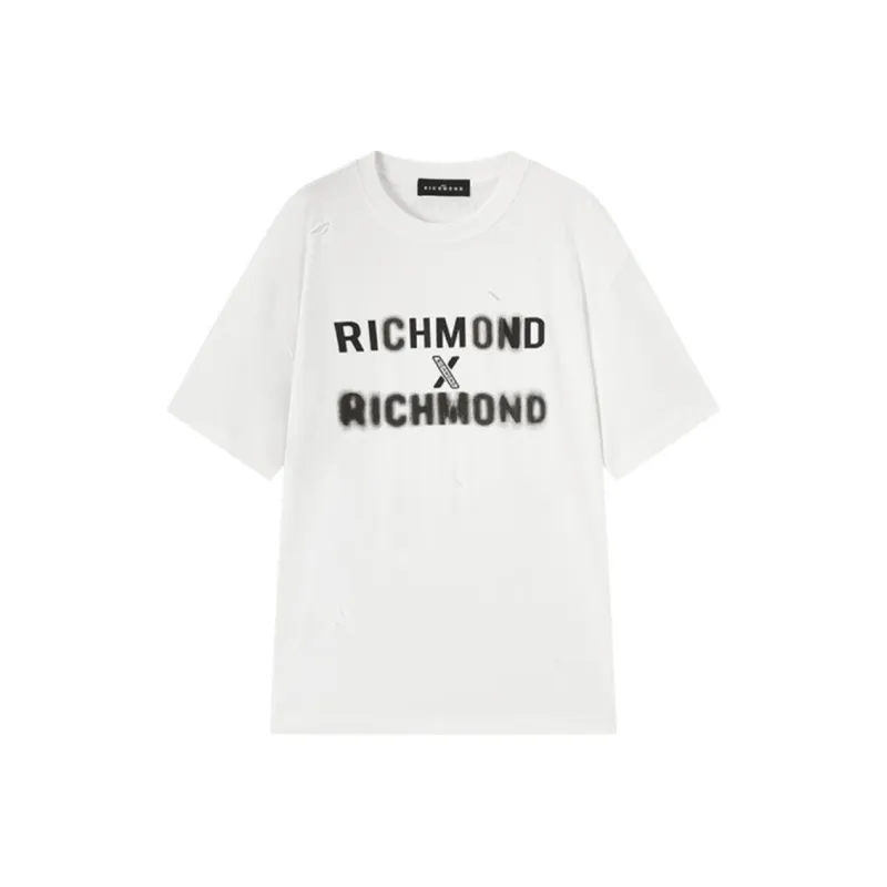 JOHN RICHMOND Drop Shoulder Sleeve T Shirt Men's-5
