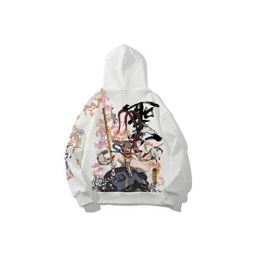 SANSYAS Hooded Loose Fit Sweatshirt Unisex