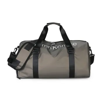 Deli Bear PU Travel Bag Unisex Khaki/Blue/Black/Silver