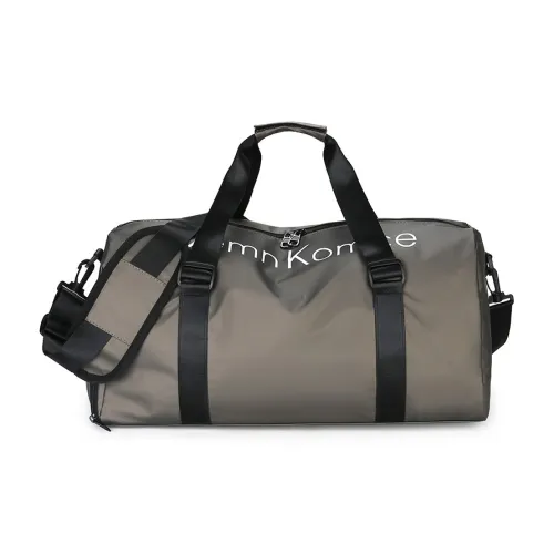 Deli Bear PU Travel Bag Unisex Khaki/Blue/Black/Silver
