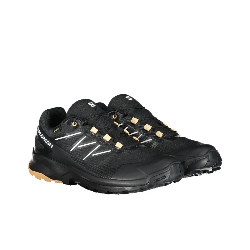 SALOMON XA FLYER GTX Anti Slip Wear Resistant Low Top Running Shoes Women's Black-2