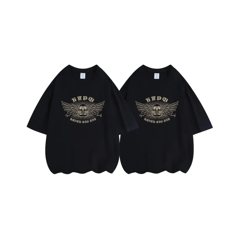 Kepu T Shirt Unisex 2 Pack 2 Pack White+White-15