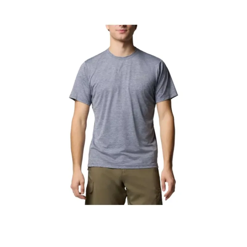 Columbia Tech Trail T Shirt Men's University Marine-0