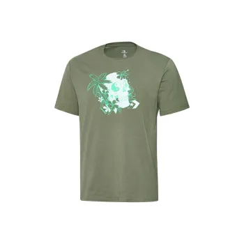 Converse Graphic SS T Shirt Men's Green