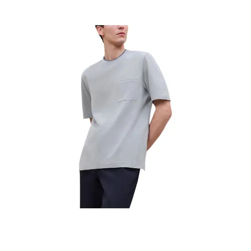 HERMES FW24 T-Shirt Men's Pyrite Stone Color