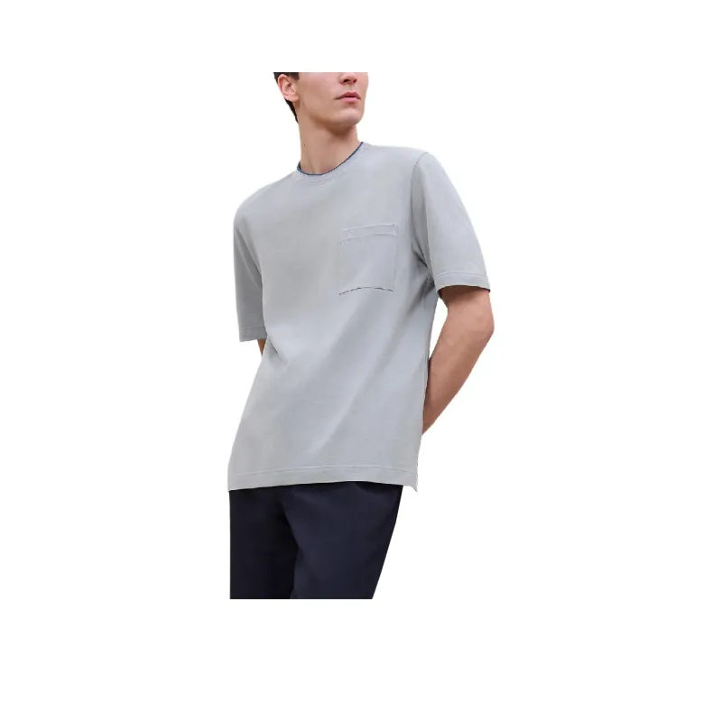 HERMES FW24 T Shirt Men's Flint Stone Color-0