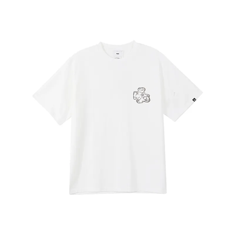 FOSS T-Shirts Men White-0
