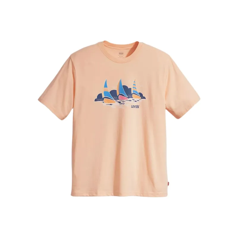 Levis T-Shirts Men Pink-0
