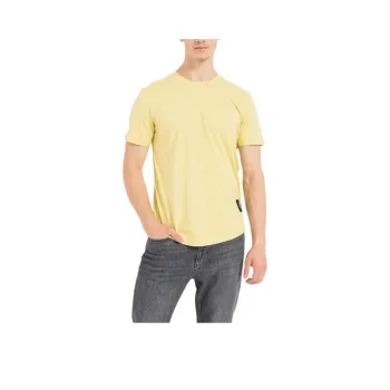 CALVIN KLEIN T Shirt Men's Light Yellow
