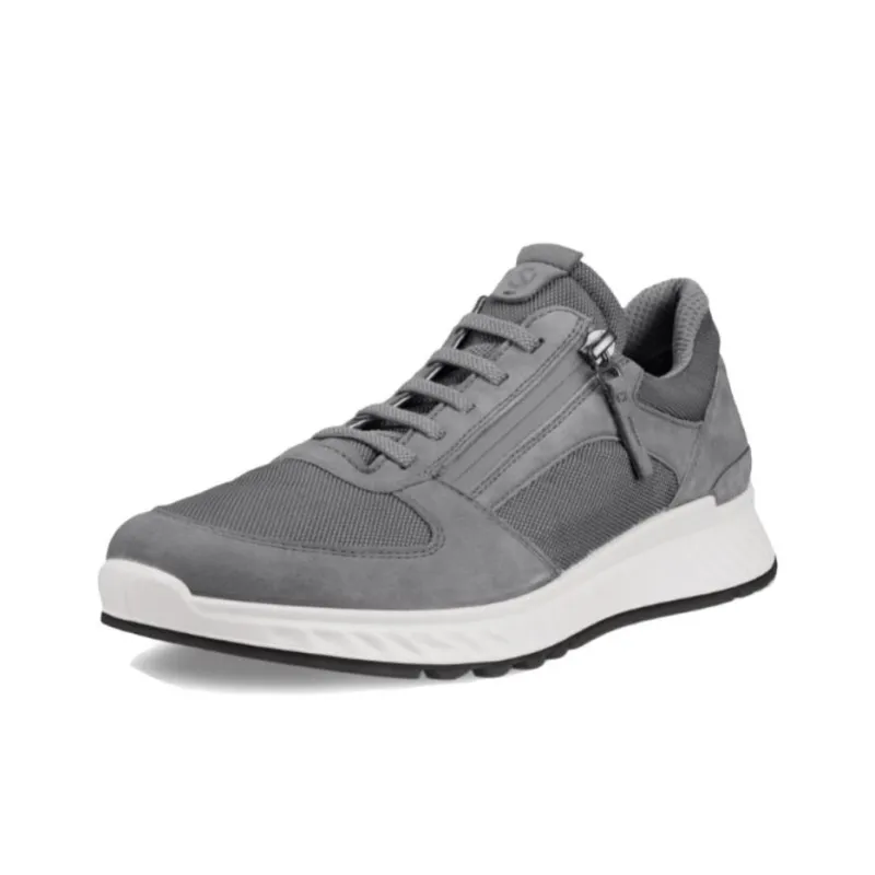 Ecco Exostride Cushioning Low-Top Casual Shoes Women's Gray-2