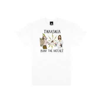 Toy Machine X Thrasher T-Shirts Unisex White