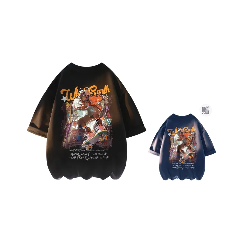 WHOLE EARTH T Shirts Unisex-47
