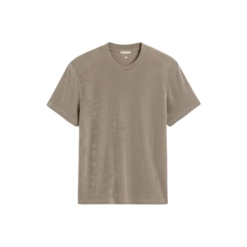 AMIPARIS Rib Jersey Short Sleeve T Shirt-0
