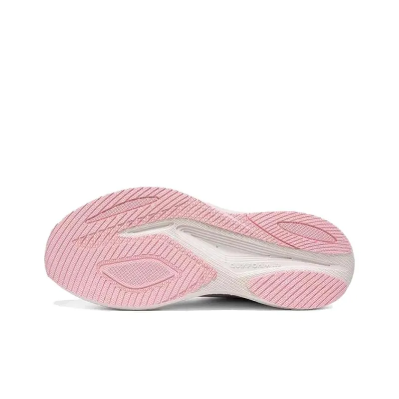 361° Breathable Slip Resistant Low Top Casual Running Shoes Women's White Blue Pink-4