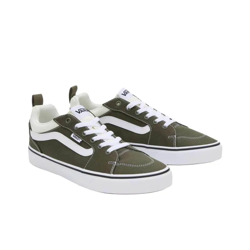 Vans Filmore Breathable Low Top Skateboard Shoes Men's Green-2