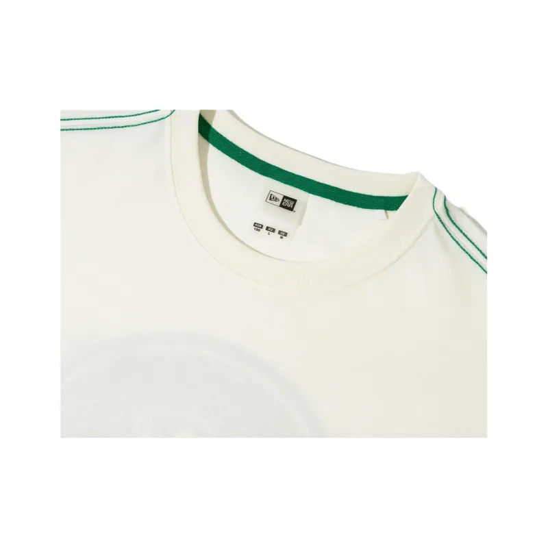New Era T Shirts Unisex Beige-3