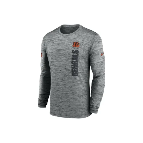 Nike Cincinnati Bengals Sideline Velocity Men's Nike Dri FIT Nfl Long Sleeve T Shirt
