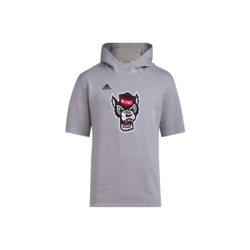 Adidas Nc State Baseball Short Sleeve Hoodie