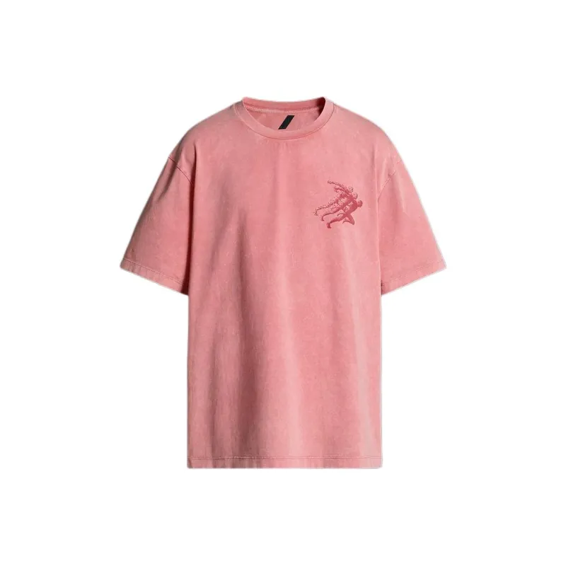 ZARA T Shirts Men Light Pink-0