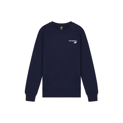 New Balance Sweatshirt Winter Men's Dark Blue