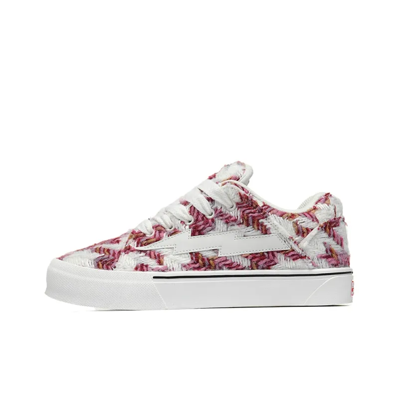 VFTS Lightning Skateboard Shoes Anti Slip Wear Resistant Low Top Classic Preppy Style Students Unisex-24