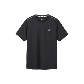 PEAK T Shirt Men's Black Heather Gray