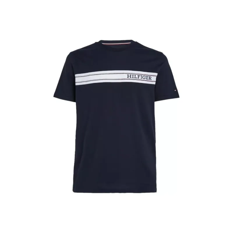 Tommy Hilfiger Logo print T Shirt-0