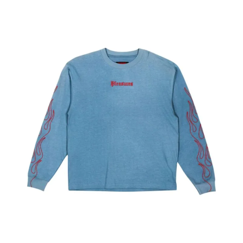 PLEASURES Fiery Heavyweight Long Sleeve-0