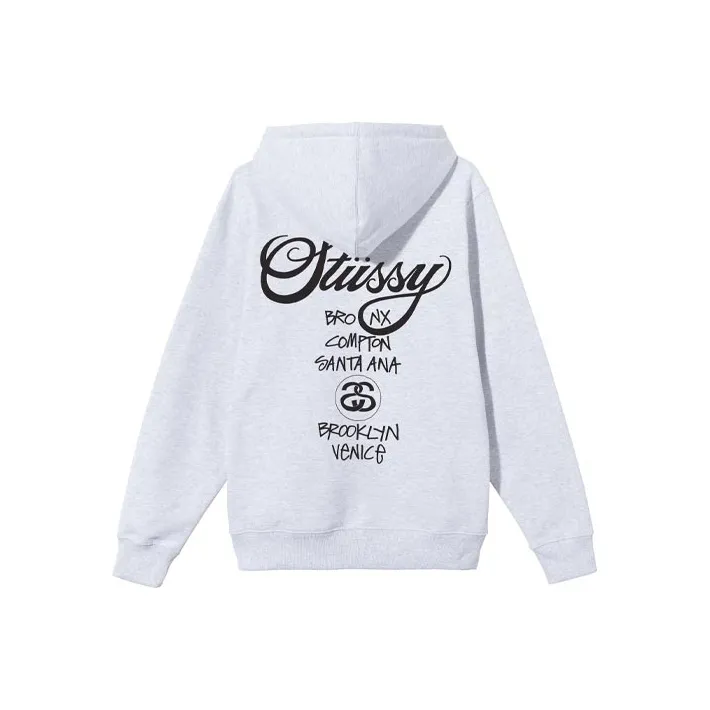Stussy X Dover Street Market Zip Hoodie-4