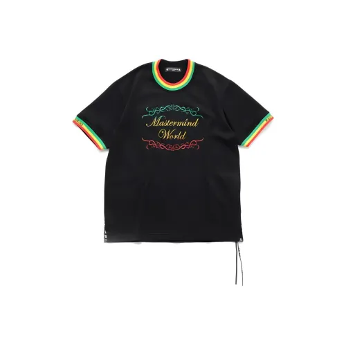MASTERMIND WORLD Rasta Logo print Cotton T shirt