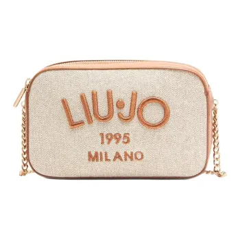LIU·JO UOMO Polyurethane Crossbody Bag Women's Beige