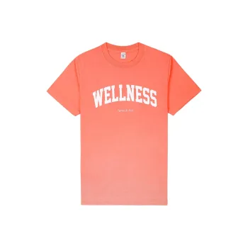 SPORTY & RICH Wellness Ivy T Shirt Dip Dye