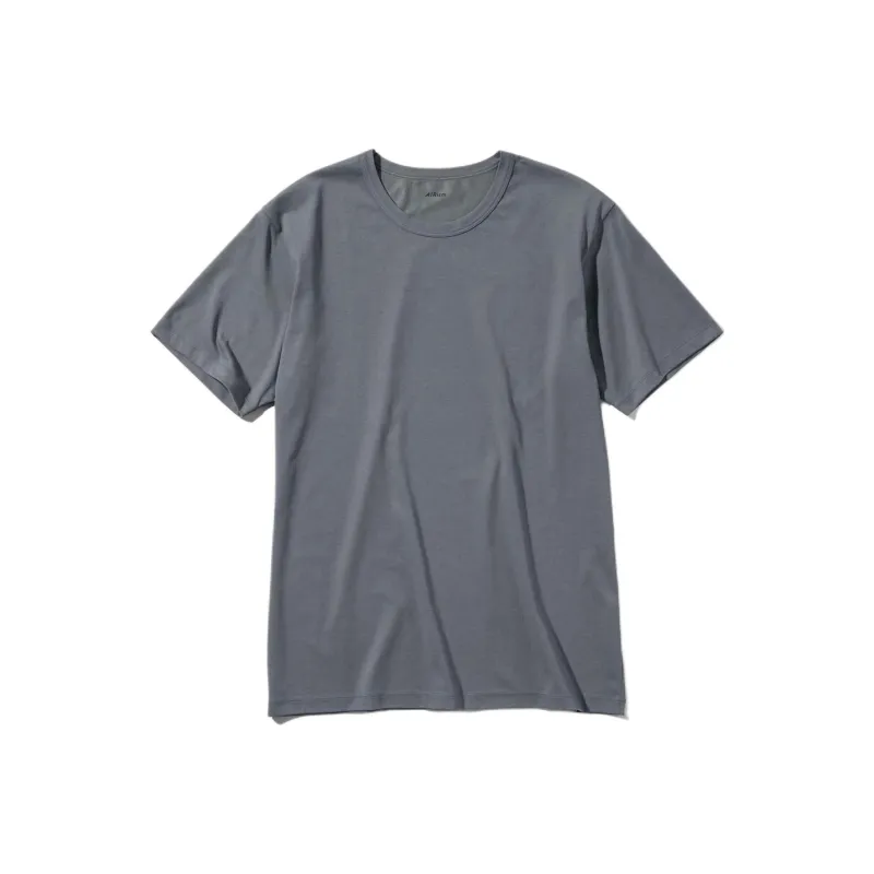 UNIQLO AIRism Mesh Series T Shirt Men's Asphalt Gray-0