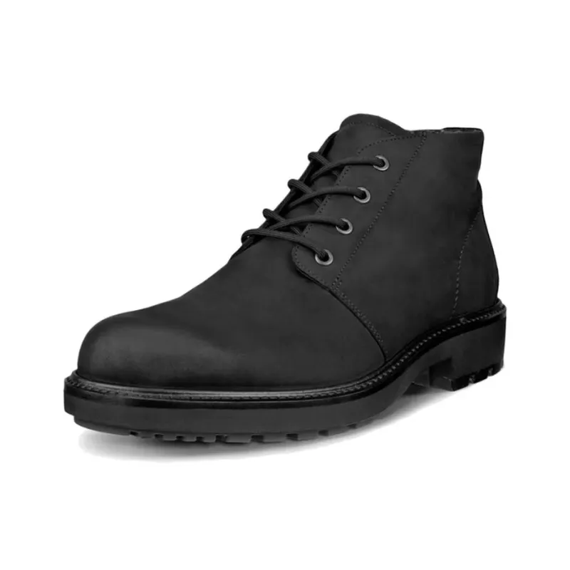 Ecco Ankle Boots Men Black-2