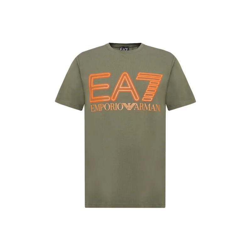 EMPORIO ARMANI EA7 T Shirt Men's Army Green-0