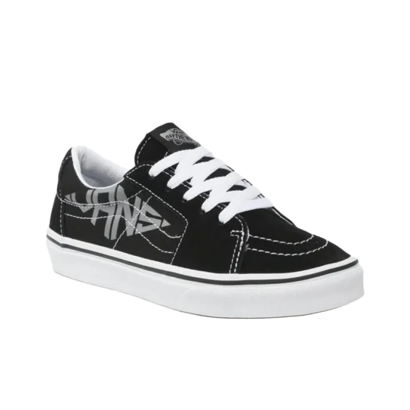 Vans SK8 Anti Slip Wear Resistant Low Top Skateboard Shoes Women's Black-2