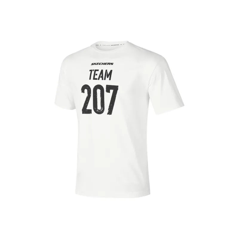 Skechers SS24 T Shirt Unisex Bright White-0